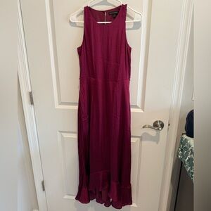 Banana Republic Fuchsia High Low Dress - Size 0